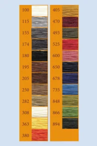 Fil Lin Glacé N°40 Grosse Bobine 866 - Vert Vif 2 Fil Lin Glacé N°40 Grosse Bobine 866 - Vert Vif – Image 2