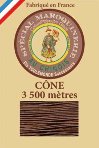 Fil Maroquinerie Grand Cône 28/2 - 276 - Marron