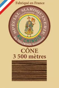 Fil Maroquinerie Grand Cône 28/2 - 374 - Bronze