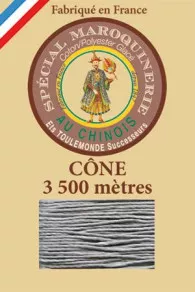 Fil Maroquinerie Grand Cône 28/2 - 992 - Souris