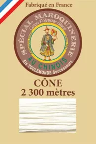 Fil Maroquinerie Grand Cône 28/3 - 105 - Naturel