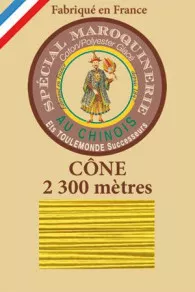 Fil Maroquinerie Grand Cône 28/3 - 259 - Soleil