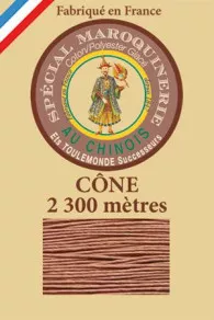 Fil Maroquinerie Grand Cône 28/3 - 330 - Daim