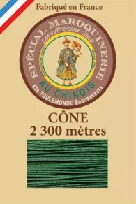 Fil Maroquinerie Grand Cône 28/3 - 767 - Vert