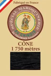 Coudre Fils Magasin 29 Fil Maroquinerie Grand Cône 28/4 - 180 - Noir