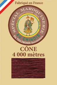 Fil Maroquinerie Grand Cône 50/3 - 425 - Brique