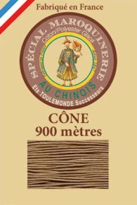 Fil Maroquinerie Petit Cône 28/2 - 185 - Beige