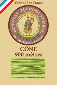 Fil Maroquinerie Petit Cône 28/2 - 455 - Vert Clair