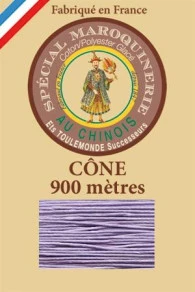 Fil Maroquinerie Petit Cône 28/2 - 497 - Mauve