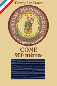 Coudre Fils Magasin 25 Fil Maroquinerie Petit Cône 28/2 - 667 - Nuit