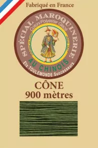 Fil Maroquinerie Petit Cône 28/2 - 735 - Chartreuse 1 Fil Maroquinerie Petit Cône 28/2 - 735 - Chartreuse