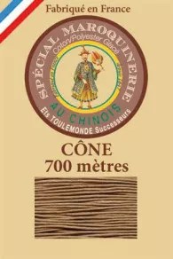 Fil Maroquinerie Petit Cône 28/3 - 185 - Beige