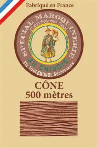 Fil Maroquinerie Petit Cône 28/4 - 330 - Daim