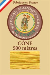 Fil Maroquinerie Petit Cône 28/4 - 508 - Jaune