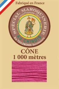 Fil Maroquinerie Petit Cône 50/3 - 125 - Pivoine