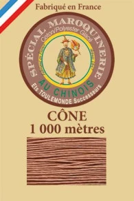 Fil Maroquinerie Petit Cône 50/3 - 330 - Daim