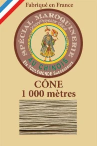 Fil Maroquinerie Petit Cône 50/3 - 359 - Gris