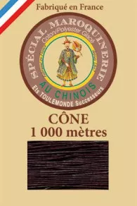 Fil Maroquinerie Petit Cône 50/3 - 369 - Terre