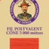 Fil Polyester Grand Cône 380 - Coquelicot