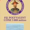 Fil Polyester Grand Cône 740 - Azur