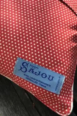 Housse Coussin 40 X 40cm Damas Rouge 2 -Coudre Fils Magasin housse coussin 40 x 40cm damas rouge 2 3