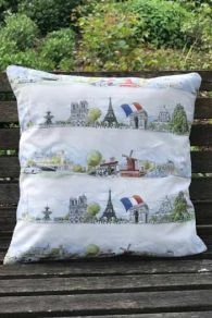 Housse Coussin 40 X 40cm Paris