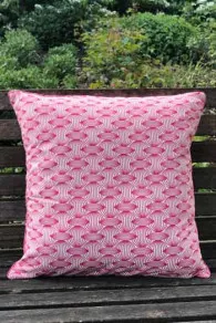 Housse Coussin 40 X 40cm Plaisirs Roses 1