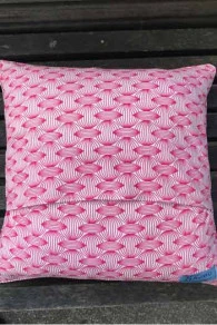 Housse Coussin 40 X 40cm Plaisirs Roses 2 2 Housse Coussin 40 X 40cm Plaisirs Roses 2 – Image 2