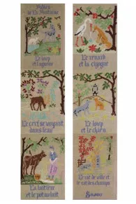 Kit Point De Croix Fables De La Fontaine épisode 2