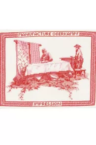 Kit Point De Croix Toile De Jouy - Impression