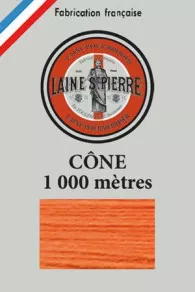 Laine Saint-Pierre Cône 387 Mandarine