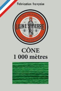 Laine Saint-Pierre Cône 868 Vert Lumière