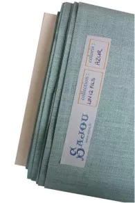 Lin à Broder 12 Fils Au Cm Au Mètre Azur