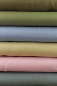 Mètre Lin Broderie Traditionnelle - Thé 3 Mètre Lin Broderie Traditionnelle - Thé – Image 3