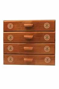 Meuble Mercerie 4 Tiroirs Fil Au Chinois