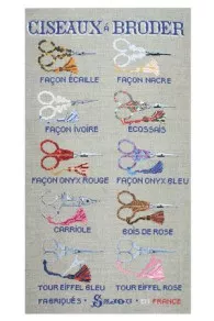 Paire De Ciseaux Broderie Façon Nacre S 7 Paire De Ciseaux Broderie Façon Nacre S – Image 7