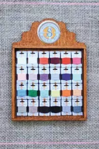 Présentoir Bois Miniature 24 Cartes Retors Du Nord