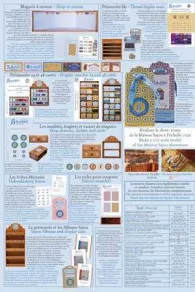 Présentoir Bois Miniature Albums Sajou 3 Présentoir Bois Miniature Albums Sajou – Image 3