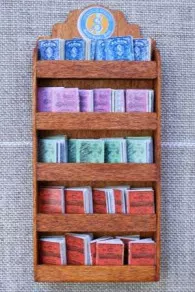 Présentoir Bois Miniature Albums Sajou