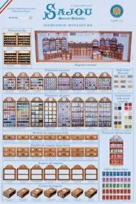 Présentoir Bois Miniature Cartes à Fil 6 Présentoir Bois Miniature Cartes à Fil – Image 6