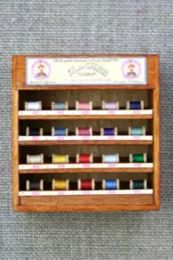 Présentoir Bois Miniature Fil Patchwork