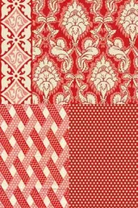 Tablier De Cuisine Tissu Damas Rouge 5 Tablier De Cuisine Tissu Damas Rouge – Image 5