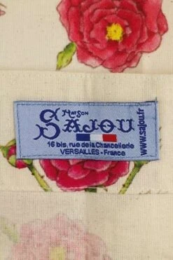 Tablier Japonais Tissu Roses Joséphine 9 Tablier Japonais Tissu Roses Joséphine -Coudre Fils Magasin tablier japonais tissu roses josephine 4