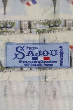 Tablier Japonais Tissu Tours Eiffel -Coudre Fils Magasin tablier japonais tissu tours eiffel 4