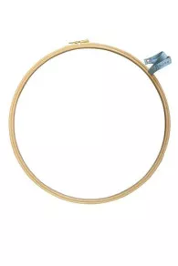 Tambour Broderie En Bois Taille 25 Cm