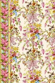 Tissu Coton Au Mètre Marie Antoinette Château