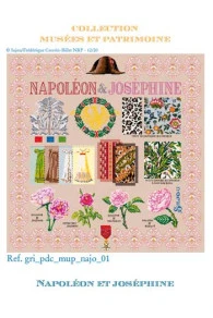 Tissu Coton Au Mètre Vie Napoléon-Joséphine 3 Tissu Coton Au Mètre Vie Napoléon-Joséphine – Image 3