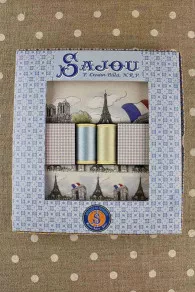 Tissus Coton Paris 3 Coupons Boîte Cadeau 6 Tissus Coton Paris 3 Coupons Boîte Cadeau – Image 6