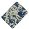 Torchon Coton Toile De Jouy Bleue
