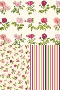 Tote Bag Tissu Grandes Roses De Joséphine 3 Tote Bag Tissu Grandes Roses De Joséphine – Image 3